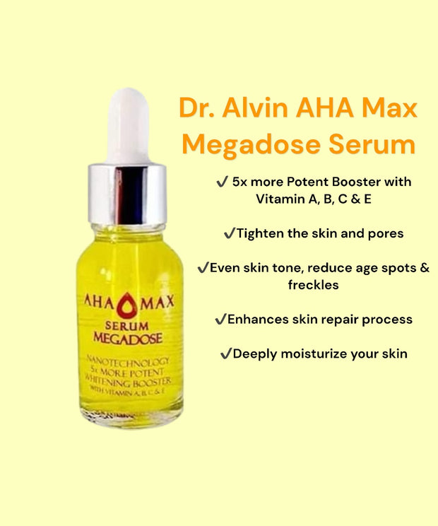 Dr. Alvin AHA Max Megadose Serum, 30ml