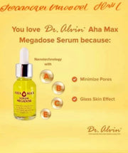 Dr. Alvin AHA Max Megadose Serum, 30ml