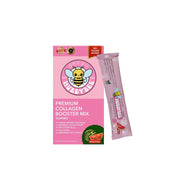 Hubby Bee PREMIUM COLLAGEN BOOSTER MIX - 50,000 MG Watermelon Flavor, 18gx10 Sachets | Marine Collagen, Japanese L-Glutathione, Apple Stem Cells, Chia Seeds