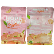 Luna Aura Hope Glow CRYSTAL Peach Glutathione Juice Drink, 8 Sachets x 18g