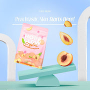 Luna Aura Hope Glow CRYSTAL Peach Glutathione Juice Drink, 8 Sachets x 18g