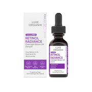 Luxe Organix Clinical Pro Retinol Radiance Overnight Botox Lift Serum, 30ml