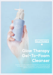 Glutanex Glow Therapy Gel-to-Foam Cleanser, 100ml