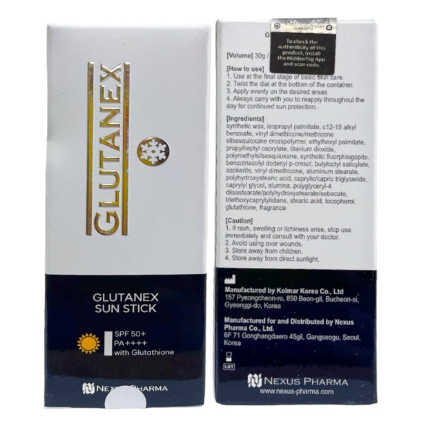 GLUTANEX Sun Stick SPF 50+ PA++++ with Glutathione, 30g