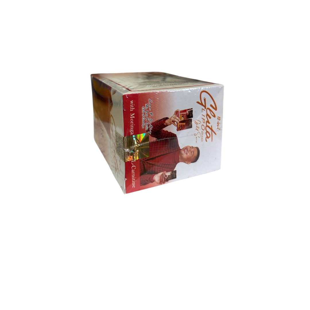 GlutaLipo Gold Series Red Iced Tea Flavor, 10 Sachets