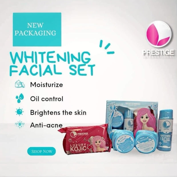 Prestige International Whitening Maintenance Facial Set