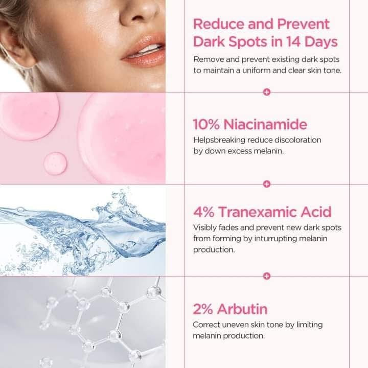 Glow Skin Thailand Niacinamide Serum 10% with Licorice Extract - 30 ml | Potent Vitamin & Mineral Formula for Enhanced Skin Texture and Hydration