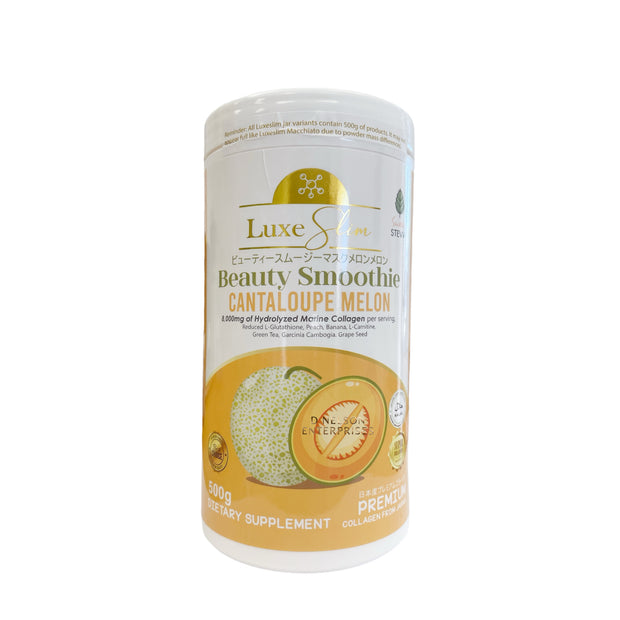 Luxe Slim Beauty Smoothie Cantaloupe Melon - Half Kilo Canister