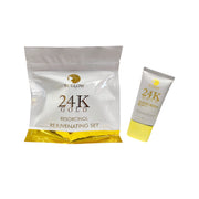 SY GLOW 24K Gold Bundle: Rejuvenating 4-Step Facial Kit + SPF 45 Sunscreen with Niacinamide & Ceramides – Complete Skincare