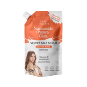 LUXE ORGANIX Ultra Fine Niacinamide Ultra Fine Papaya Gluta Velvet Salt Scrub 300g