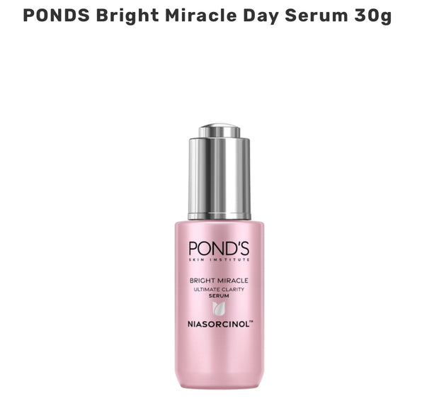 Pond's Bright Miracle Day Serum with NIASORCINOL - 30g