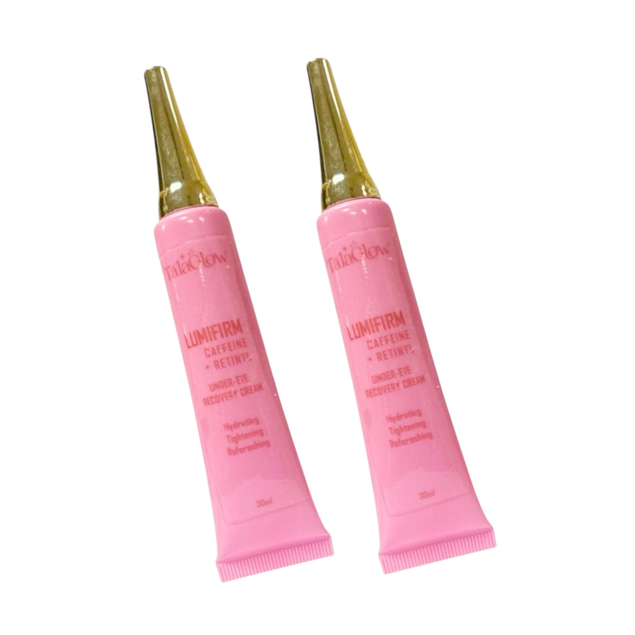 Tala Glow Lumifirm Caffeine + Retinyl Under Eye Recovery Cream – Anti-Ageing & Depuffing Eye Treatment with Brightening Actives, 30 ML