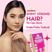 Magara Skin CUFFU GLOZZA Keratin-Protein Hair Treatment, 5 Sachets