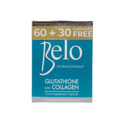 Belo Nutraceuticals Glutathione with Collagen 90 Capsules