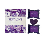 SASKIN Sexy Love Face and Body Soap, 3 Bars x 70g