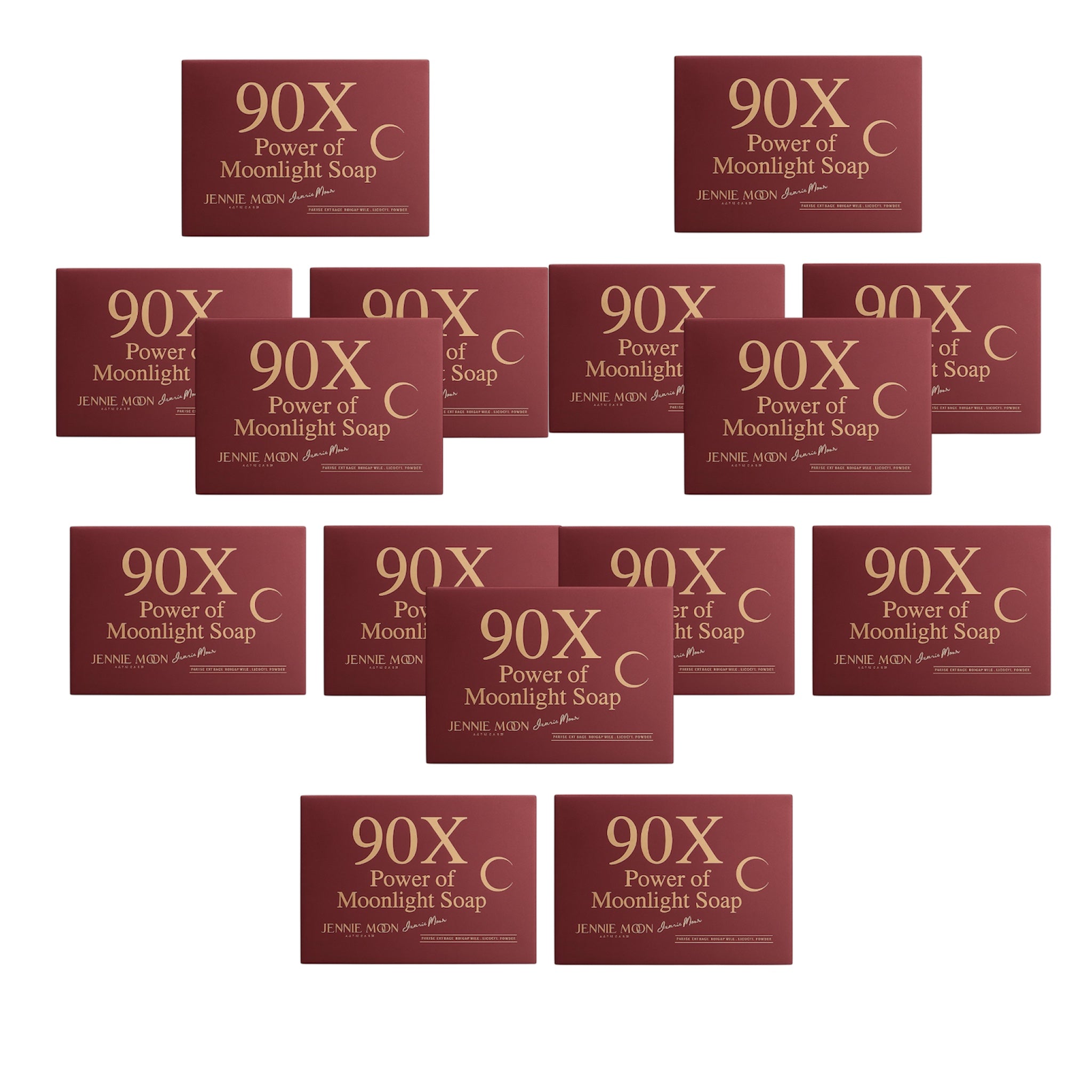 JENNIE MOON C 90X Moonlight Facial Soap 160g – 20 Natural Oils, Avocado Complex, Amino Acids, Niacinamide, Vitamin C & E, Glutathione, Hyaluronic Acid