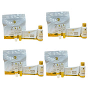 4 Sets SY GLOW 24K Gold Rejuvenating Set with Resorcinol & Niacinamide – 4-Step Facial Kit