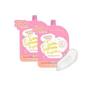 You Glow Babe Beauty White Sunscreen Bright Glow with Sea Buckthorn SPF 50 PA+++  (Solo or Twin Pack)