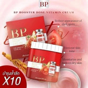 BP Booster Dose Vitamin Cream 500g | Intensive Moisturizing Body Cream with Collagen, Niacinamide & Ginseng Extract