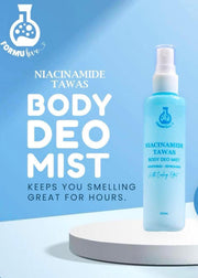 Formulove Niacinamide Tawas Body Deo Mist (100ml)