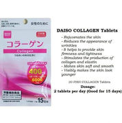 Daiso Fish Collagen Tablets 30-Day Supply