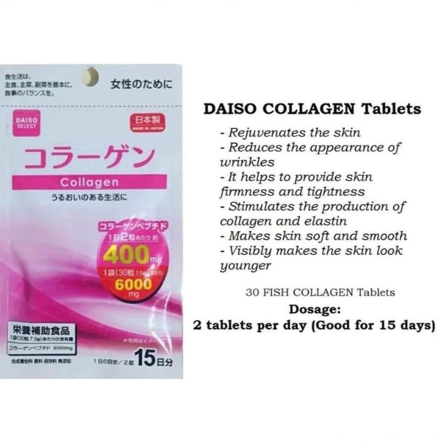 daiso glutathione Beauty White: Capsule Review HubbyBee Premium Collagen Booster Mix
