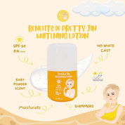 Pretty Jin Whitening Lotion with Jinju Peptide SPF 50 - 250ml