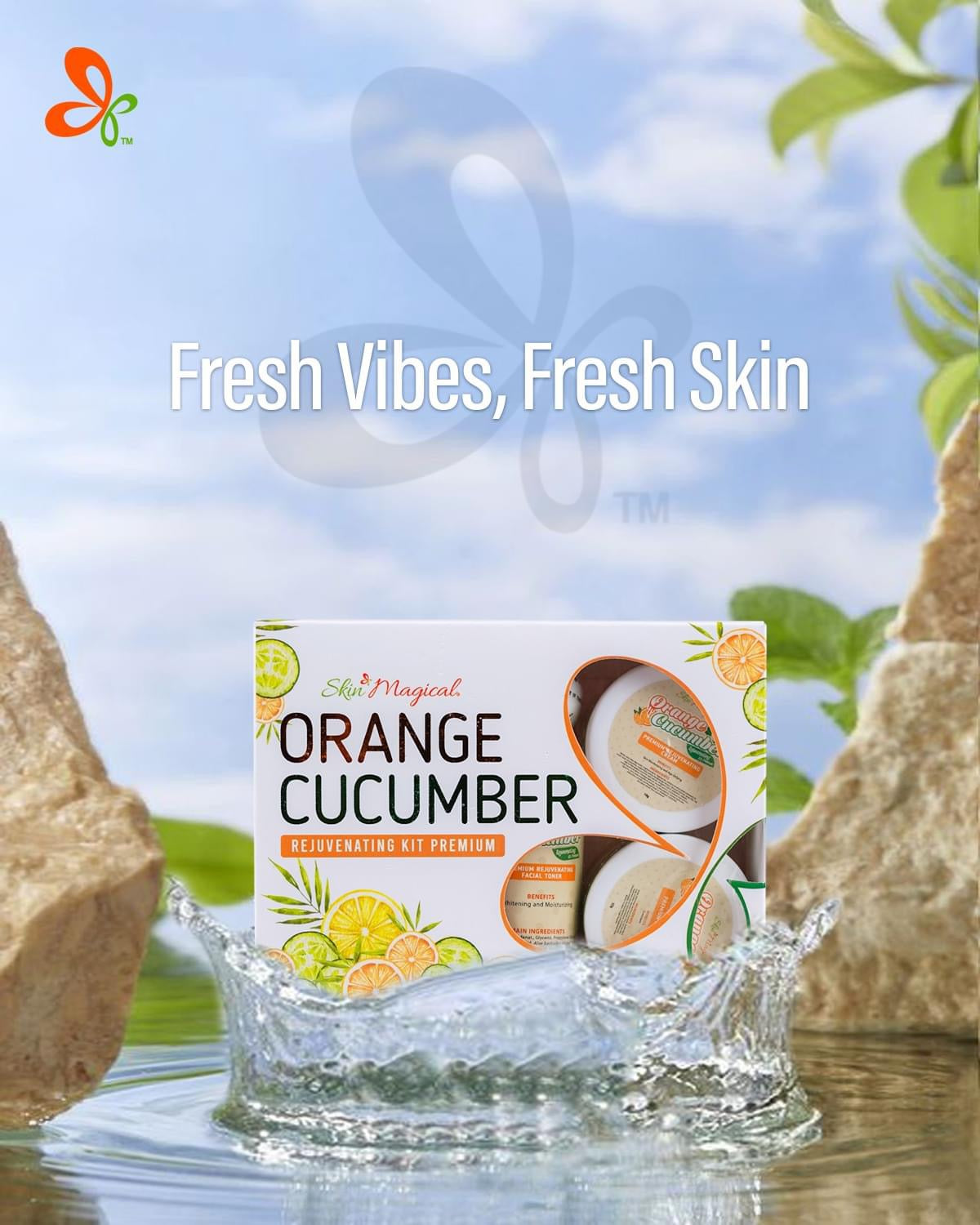 Skin Magical Orange Cucumber Premium Rejuvenating Kit