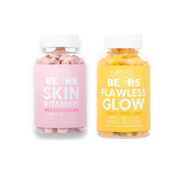 VitaBears Perfect Duo: FLAWLESS GLOW & SKIN Vitamins