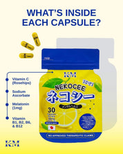 NEKOCEE 15 in 1 By Kat Melendez 15 in 1 Rosy Glow, 30 Capsules