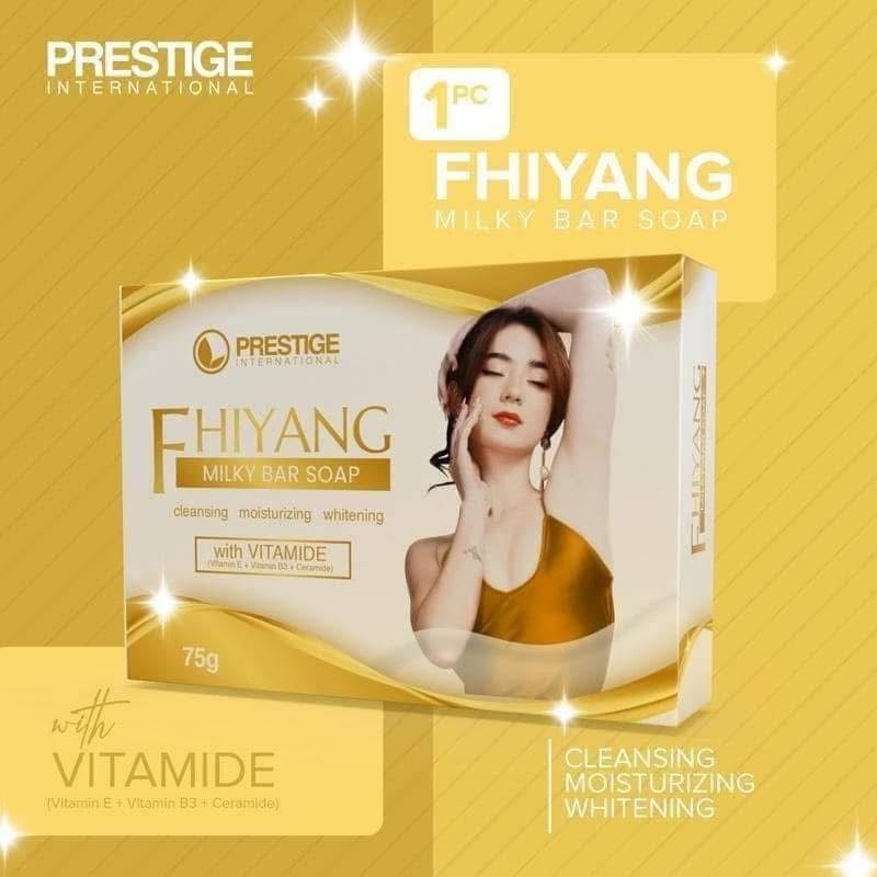 5 Bars Prestige International FHIYANG Milky Bar Soap (75g)