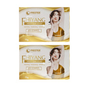 2 Bars Prestige International Fhiyang Milky Bar Soap (75g)