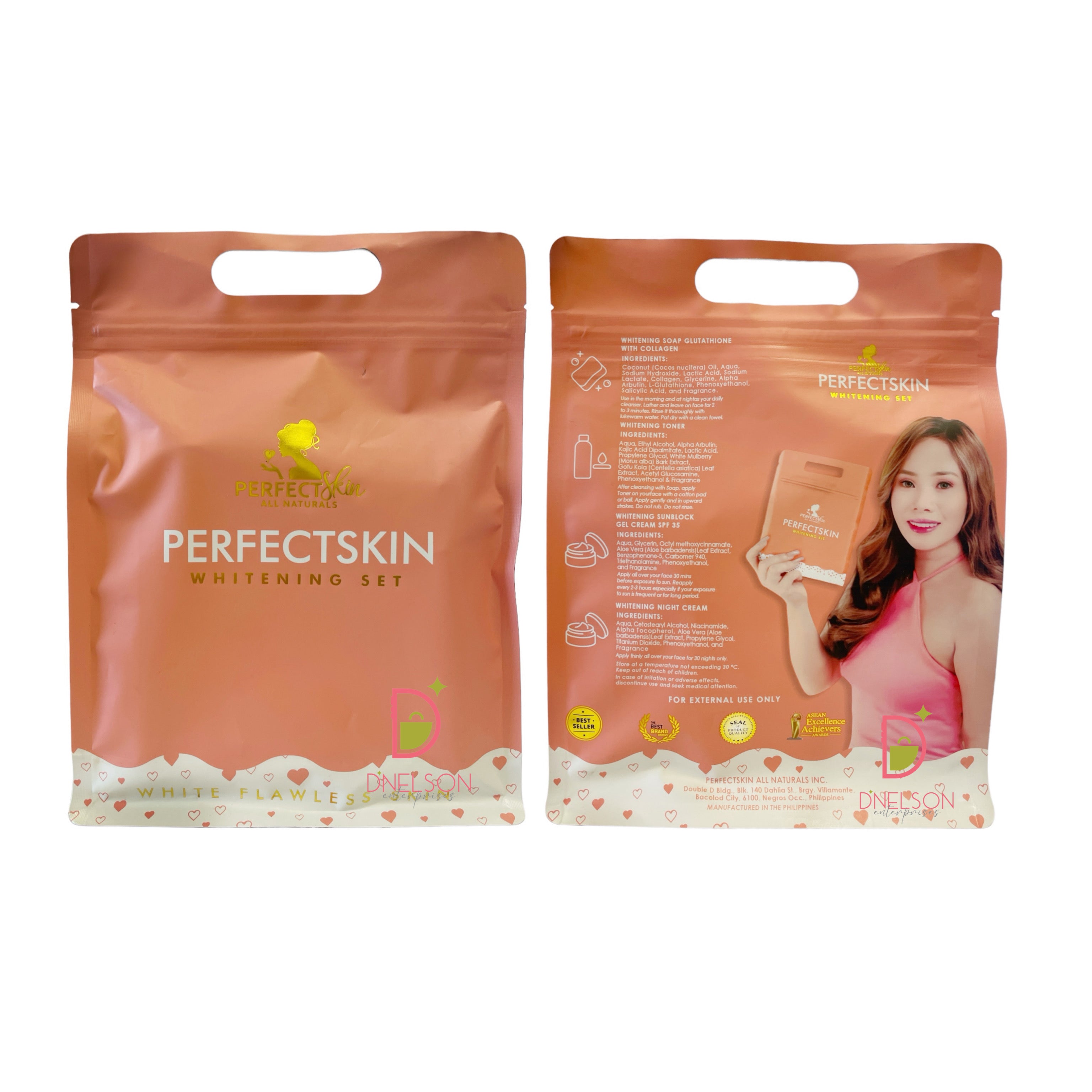 Perfect Skin Whitening Maintenance Set