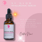 SY GLOW Hyaluronic Serum - Hydration & Glowing Glass Skin, 30ml