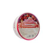 Kavouge Shower Salt Body Scrub Raspberry 300g – gentle exfoliating salt for smooth, soft skin with niacinamide and raspberry extract