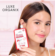 LUXE ORGANIX 2 in 1 Acne Rescue Mud Powder easy overnight use for convenient nightly care