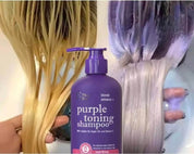 Merry Sun Blonde Enhance+ Purple Toning Shampoo 300ml enriched with Jojoba Oil, Argan Oil, and Vitamin E