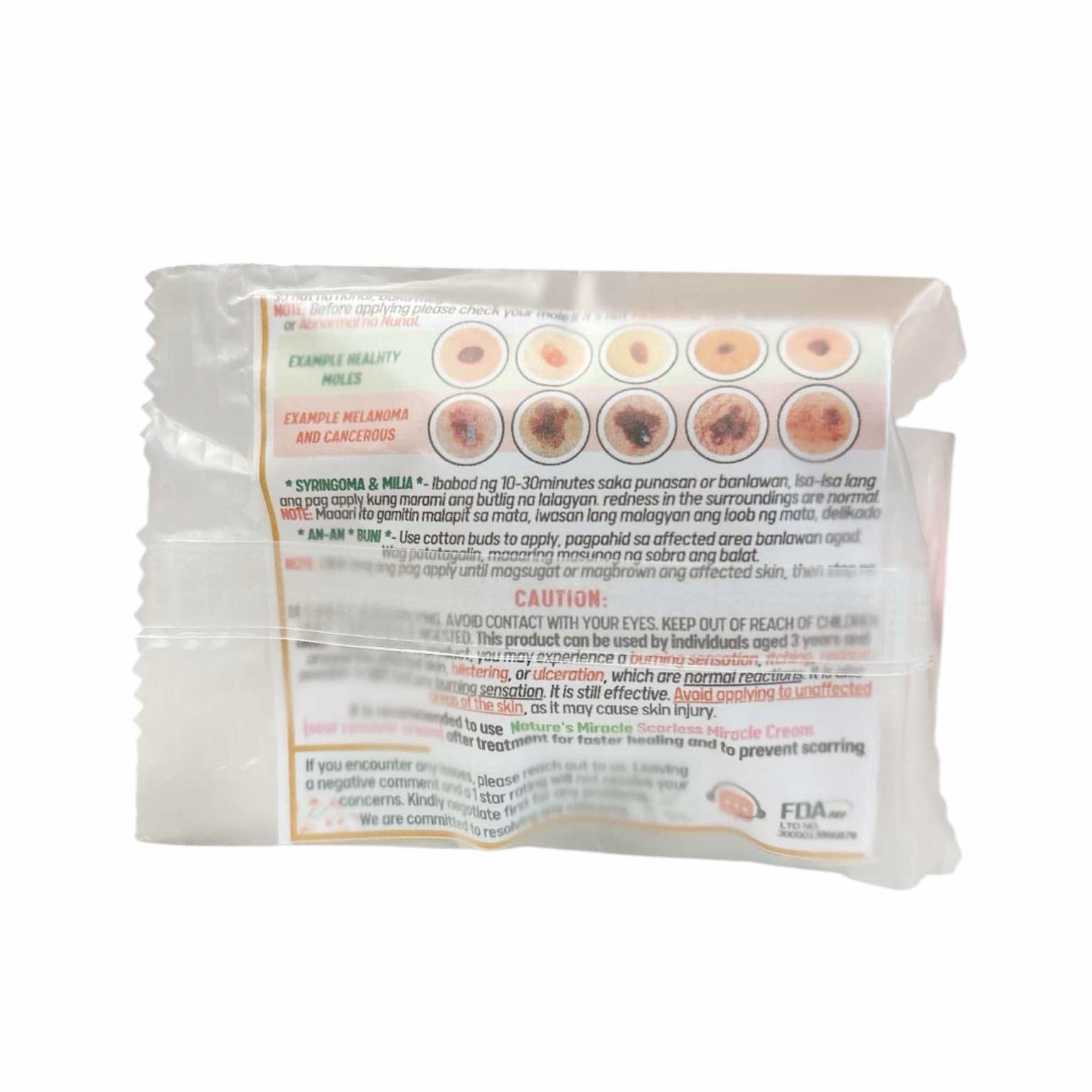 Nature's Miracle Kasoy Cream & Kasoy Oil Combo helps retain skin moisture

