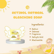 Pretty Jin Oatmeal Soap 3-Pack promotes soft and smooth skin

