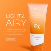 WC Natural Flawless Skin Body Lotion 250ml hydrating body moisturizer for everyday skin care