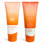 WC Natural Flawless Skin Body Lotion 250ml lightweight moisturizing formula for daily use