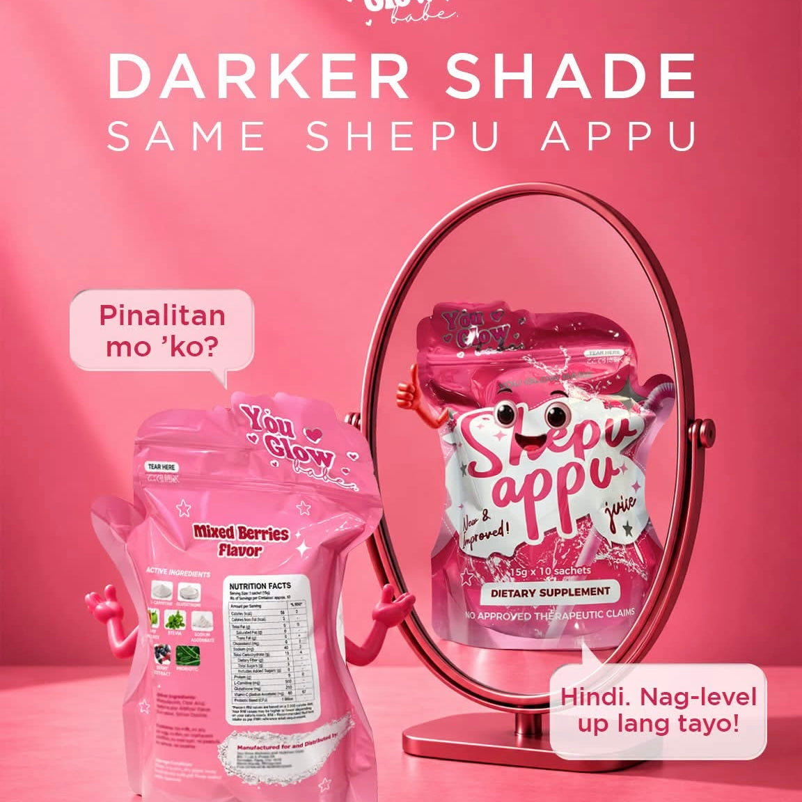 You Glow Babe Shepu Appu MIxed Berries New Packaging 2026