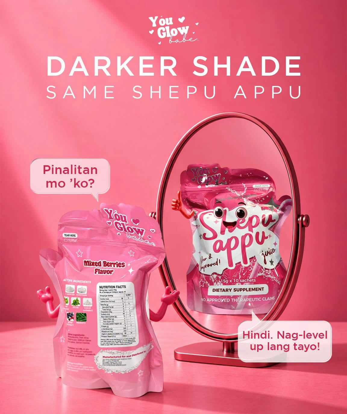 You Glow Babe Shepu Appu MIxed Berries New Packaging 2026