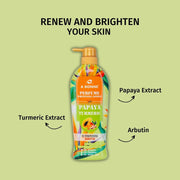 A Bonne Papaya Turmeric Perfume Lotion 500ml helps maintain soft and supple skin texture