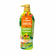 A Bonne Papaya Turmeric Perfume Lotion 500ml X3 Arbutin lightweight moisturizing body care formula