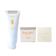 Aqua Skin Tsubaki Soap & Akarui Instant Bright Lotion Japan Formula