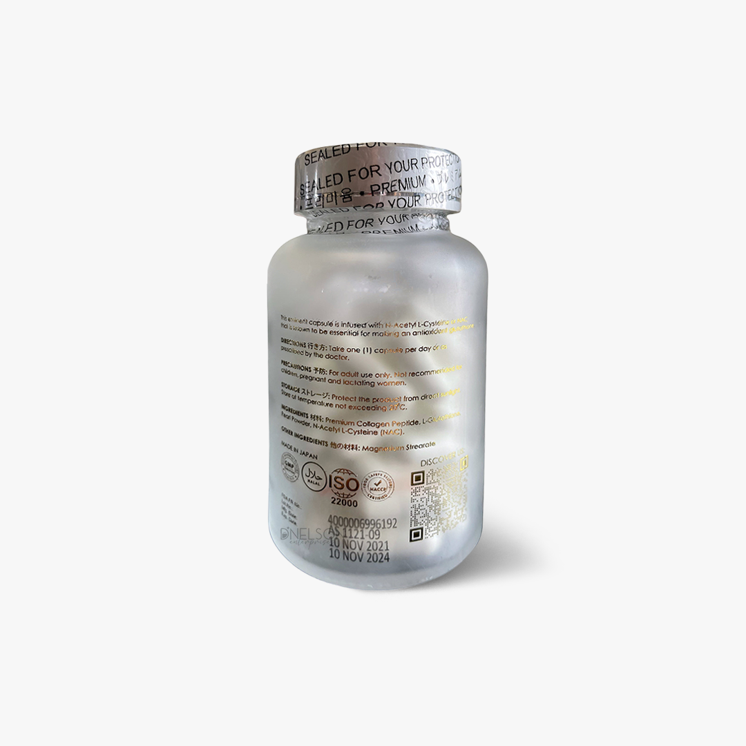 Aqua Skin Glutathione Made in Japan, 60 Capsules D Nelson Enterprises Aqua Skin Glutathione Made in Japan, 60 Capsules D Nelson Enterprises