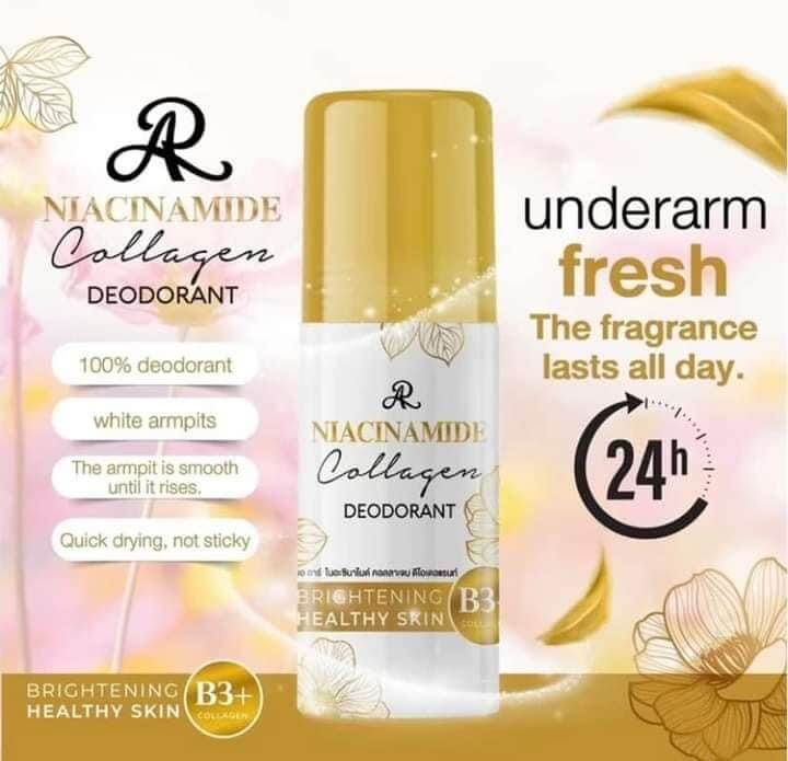 AR Niacinamide 10% Collagen Underarm Fresh Deodorant