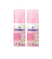 2 Bottles AR Vitamin E Gluta Collagen Roll On Deodorant