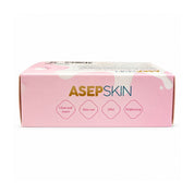 ASEP SKIN Gluta Milky + Niacinamide Face & Body Soap, 80g with a smooth cleansing bar for convenient face and body care.
